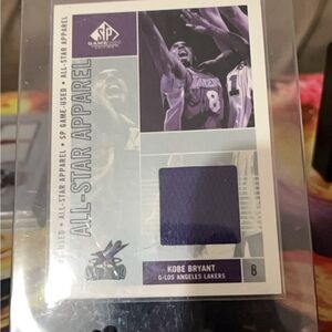 This is a lot of cards that are autograph serial number graded and game used